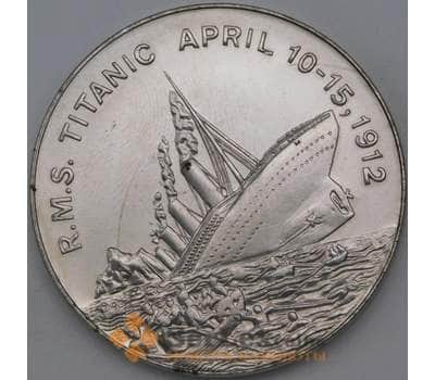 Монета Сомалиленд 5 долларов 2002 BU Титаник арт. 28863