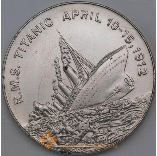 Сомалиленд 5 долларов 2002 BU Титаник арт. 28863