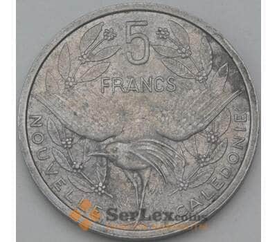 Монета Новая Каледония 5 франков 1952 КМ4 VF арт. 38559