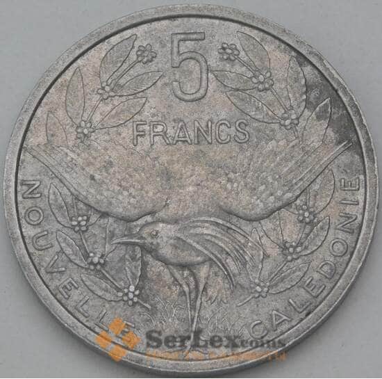 Новая Каледония 5 франков 1952 КМ4 VF арт. 38559