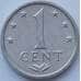 Монета Нидерландские Антиллы 1 цент 1981 КМ8а UNC (J05.19) арт. 15515