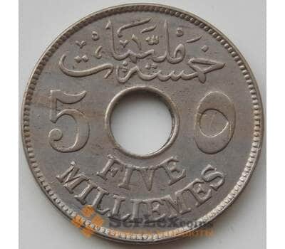 Монета Египет 5 миллим 1917 КМ315 AU арт. 14078