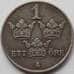 Монета Швеция 1 эре 1950 КМ810 XF (J05.19) арт. 15776