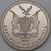 Монета Намибия 1 доллар 1998 Prooflike эмаль Киты арт. 28966