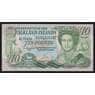 Фолклендские Фолкленды 10 фунтов 1986 Р14 UNC арт. 52057