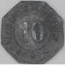 Германия Нотгельд 10 пфеннигов 1917 Фленсбург арт. 22987
