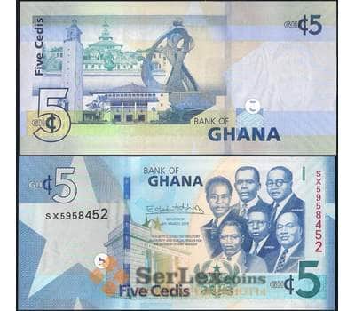 Банкнота Гана 5 седи 2019 UNC арт. 21999