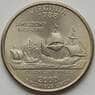 США 25 центов 2000 P КМ309 UNC Виргиния (J05.19) арт. 15823
