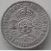 Монета Великобритания 2 шиллинга 1941 КМ855 VF арт. 11761