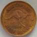 Монета Австралия 1/2 пенни 1949 КМ42 XF Кенгуру (J05.19) арт. 17154