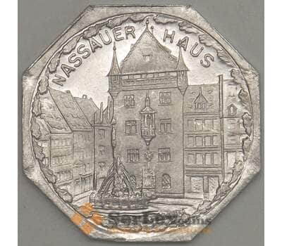 Германия Нюрнберг 20 пфеннигов 1921 Proof HASSAUER HAUS (j05.19) арт. 21209