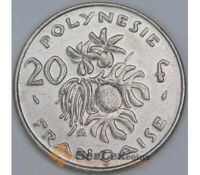 Французская Полинезия 20 франков 1988 КМ9 XF арт. 56917