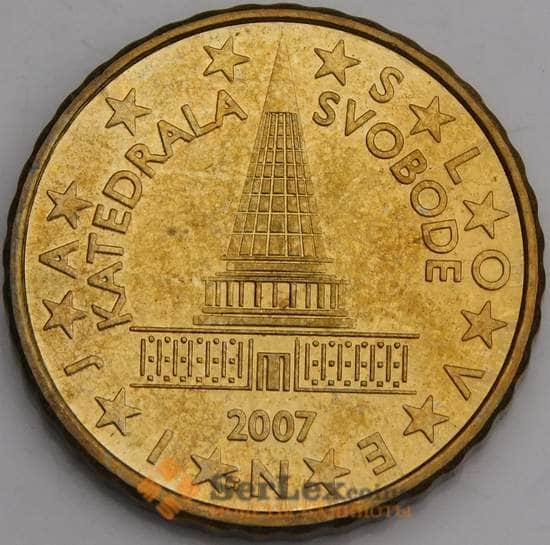 Словения 10 центов 2007 КМ71 aUNC арт. 46719