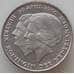 Монета Нидерланды 2 1/2 гульдена 1980 КМ201 AU Коронация королевы Беатрикс арт. 13111