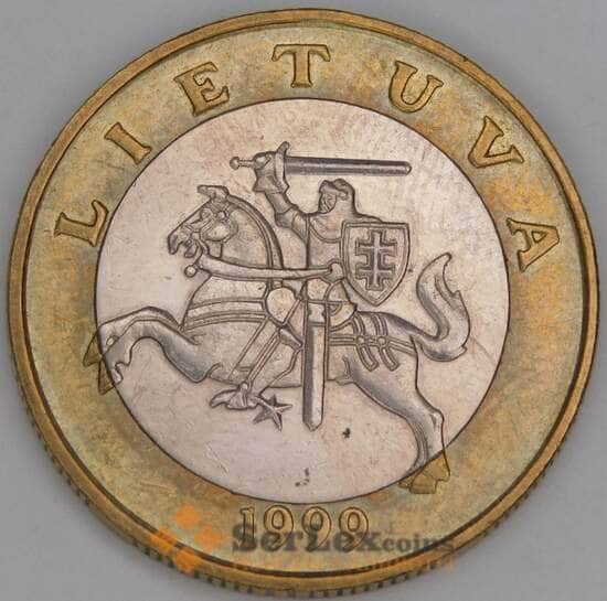 Литва 2 лита 1999 КМ112 XF арт. 53354