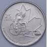 Канада 25 центов 2007 КМ684 Ванкувер Параолимпийский Керлинг XF арт. 23880