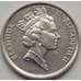 Монета Бермуды 10 центов 1986-1998 КМ46 aUNC арт. 7775