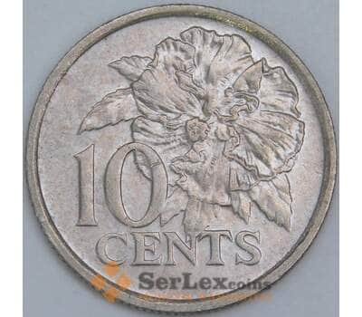 Тринидад и Тобаго 10 центов 1990 КМ31 AU арт. 57532