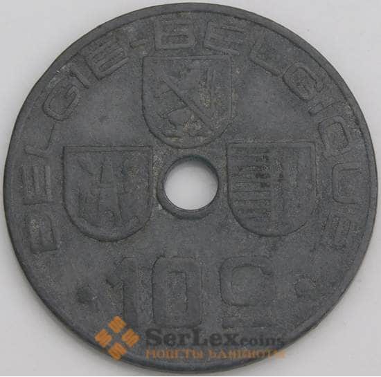 Бельгия 10 сантимов 1944 КМ126 XF Belgie-Belgique арт. 46671