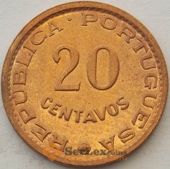 Тимор 20 сентаво 1970 КМ17 UNC Португальский Тимор (J05.19) арт. 15827