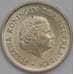 Монета Нидерландские Антиллы 1/4 гульдена 1965 КМ4 AU арт. 39823