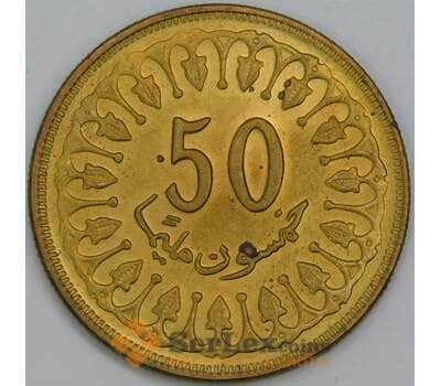 Тунис 50 миллим 1983 КМ308 aUNC арт. 55242