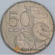 Тринидад и Тобаго 50 центов 1979 КМ33 XF Механика арт. 57543 Тринидад и Тобаго 50 центов 1979 КМ33 XF Механика арт. 57543