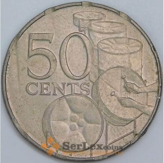 Тринидад и Тобаго 50 центов 1979 КМ33 XF Механика арт. 57543