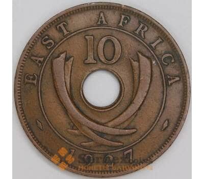 Британская Восточная Африка 10 центов 1927 КМ19 XF арт. 55003