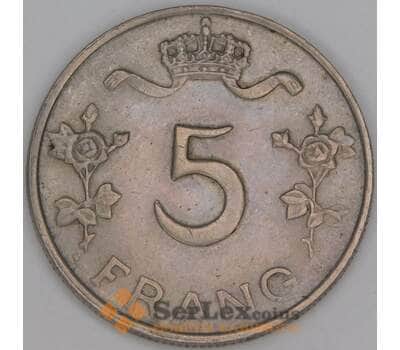 Люксембург 5 франков 1949 КМ50 VF  арт. 53378