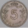 Люксембург 5 франков 1949 КМ50 VF  арт. 53378