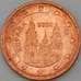 Монета Испания 2 евроцента 2000 BU наборная арт. 28831