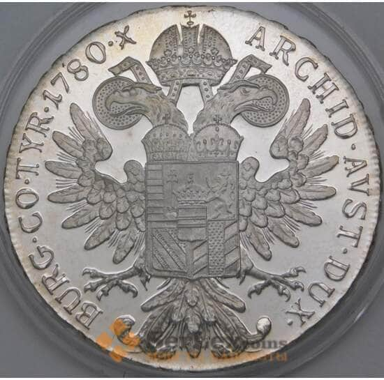 Австрия 1 талер 1780 Рестрайк Proof Серебро арт. 29652