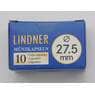Капсулы для монет 27,5 мм (в упаковке 10 шт) Lindner арт. 38132