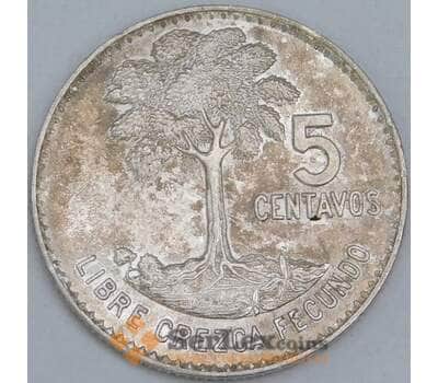 Гватемала 5 сентаво 1964 КМ261 XF  арт. 57650