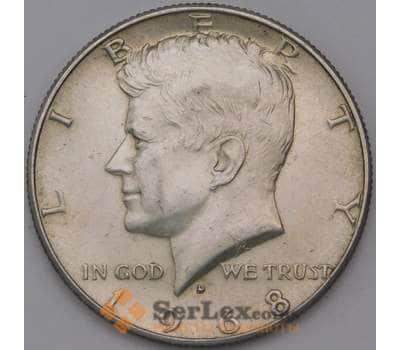 Монета США 1/2 доллара 1968 D КМ202а Кеннеди арт. 31184