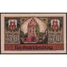 Германия Нойбранденбург 50 пфеннигов 1921 Р935.2а-4/9 aUNC арт. 48652