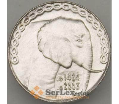 Монета Алжир 5 динаров 2003 КМ123 UNC (J05.19) арт. 18120