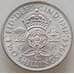 Монета Великобритания 2 шиллинга флорин 1944 КМ855 UNC арт. 12961