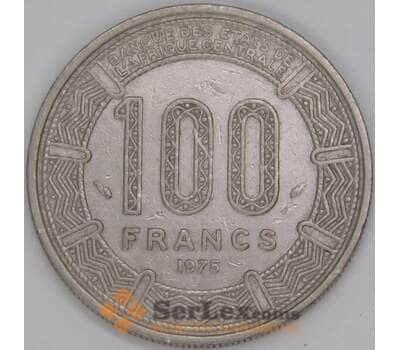 Камерун 100 франков 1975 КМ17 F арт. 51291