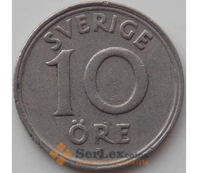 Монета Швеция 10 эре 1946 КМ795 VF арт. 12441