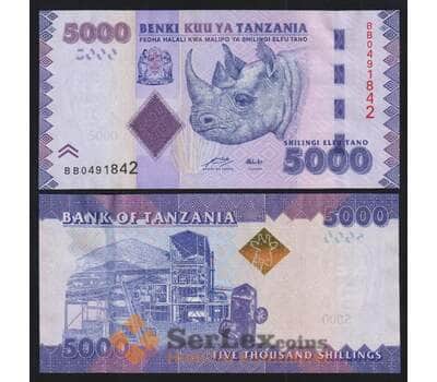 Танзания 5000 шиллингов 2010 Р43а UNC арт. 52223