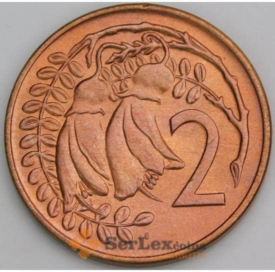 Новая Зеландия 2 цента 1974 КМ32 UNC арт. 46576