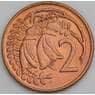 Новая Зеландия 2 цента 1974 КМ32 UNC арт. 46576