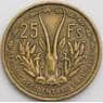 Французская Западная Африка 25 франков 1956 КМ7 XF арт. 14570