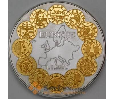 Европа 1.01.2002 Введение Евро BU арт. 29607