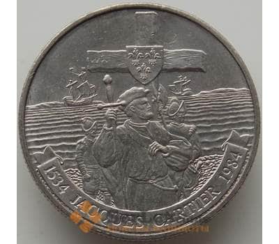 Монета Канада 1 доллар 1984 КМ141 XF Гаспе арт. 12636
