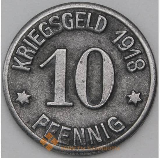 Германия Нотгельд 10 пфеннигов 1918 Эммерих арт. 22990