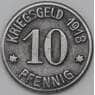 Германия Нотгельд 10 пфеннигов 1918 Эммерих арт. 22990