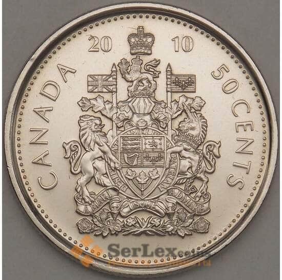 Канада 50 центов 2010 UNC арт. 21714